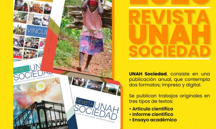 DVUS lanza convocatoria para participar en la revista UNAH Sociedad