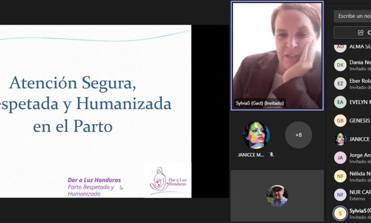 La Asociación Dar a Luz Honduras y la UNAH realizaron  curso básico para periodistas sobre el parto humanizado